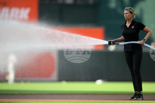 Orioles Groundskeeper Baseball