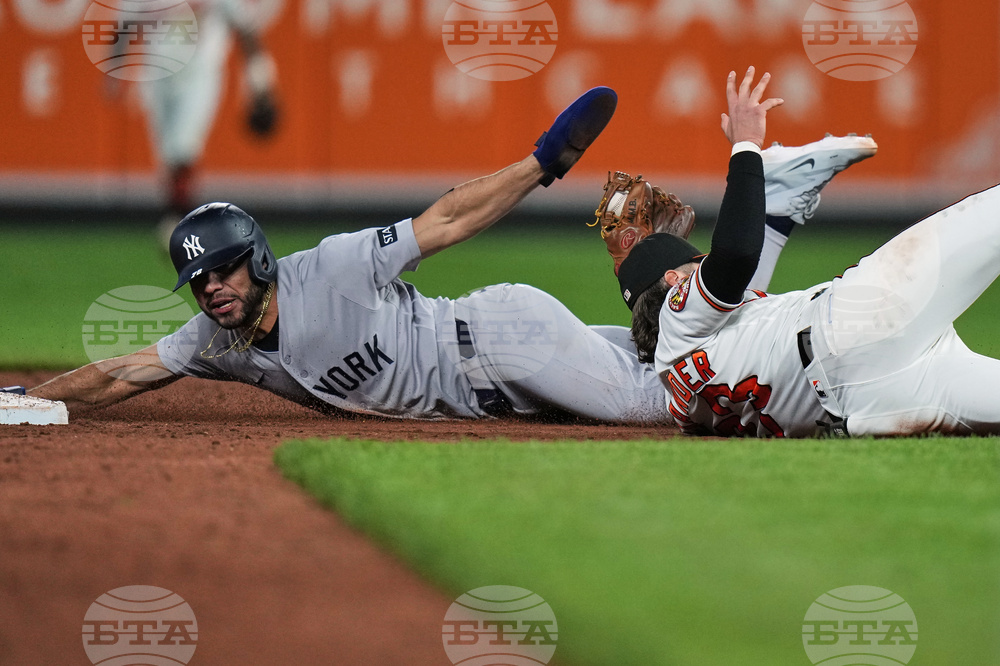 Yankees Orioles Baseball