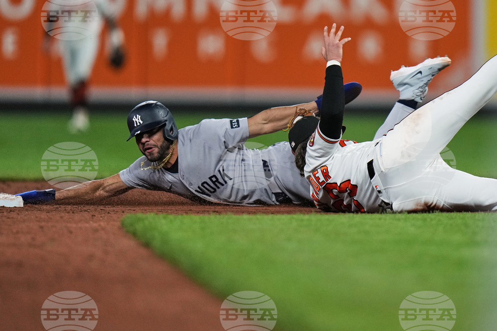 Yankees Orioles Baseball