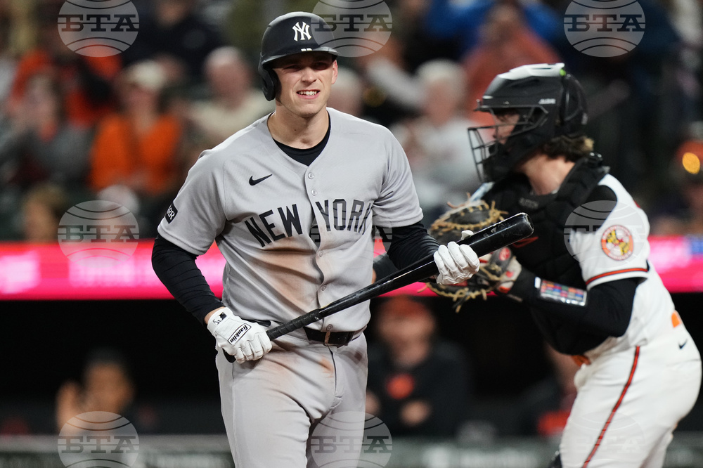 Yankees Orioles Baseball