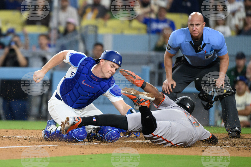 Giants Dodgers Baseball