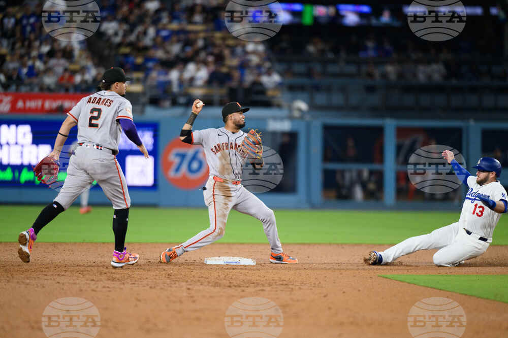 Giants Dodgers Baseball
