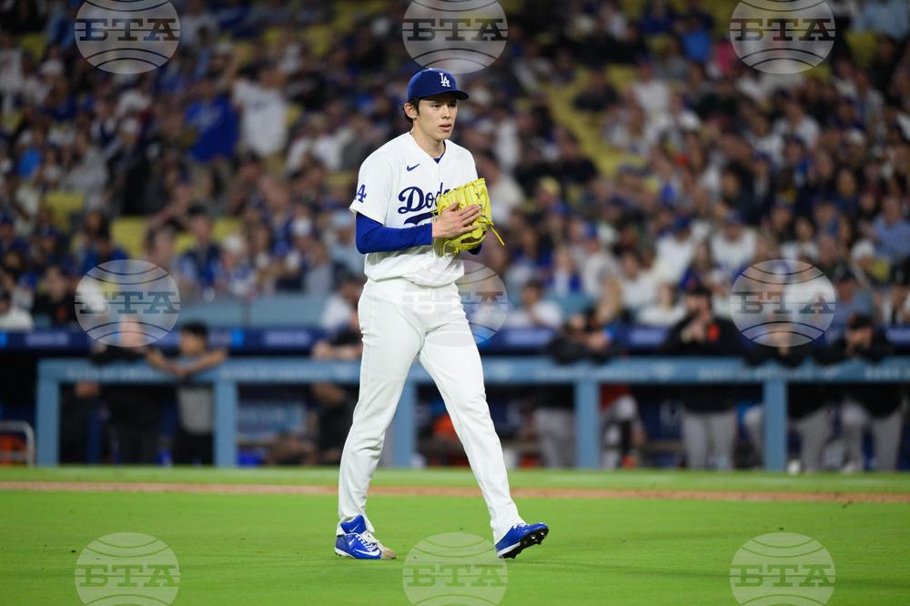 Giants Dodgers Baseball