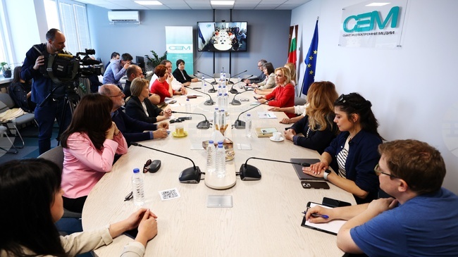 Council for Electronic Media Holds Discussion on Proper Use of Bulgarian Language in Electronic Media