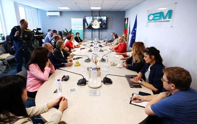 Council for Electronic Media Holds Discussion on Proper Use of Bulgarian Language in Electronic Media