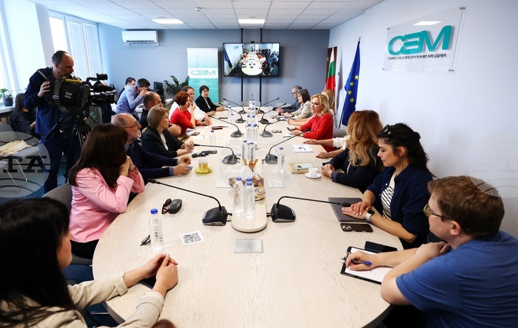 Council for Electronic Media Holds Discussion on Proper Use of Bulgarian Language in Electronic Media