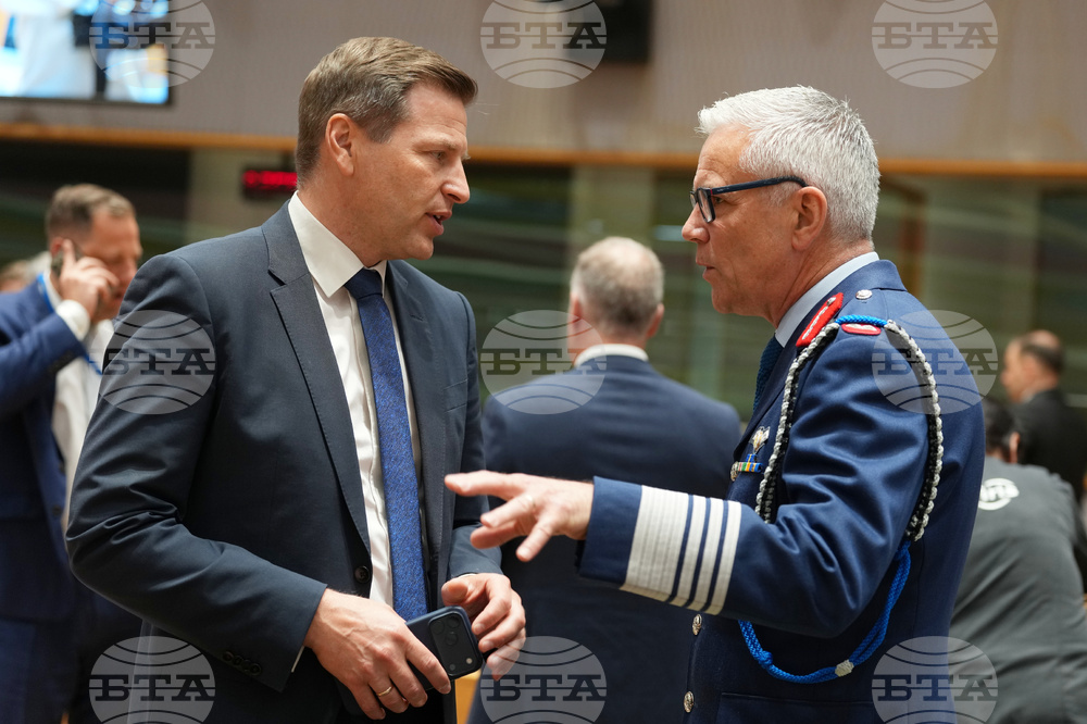 Belgium EU Defense Ministers