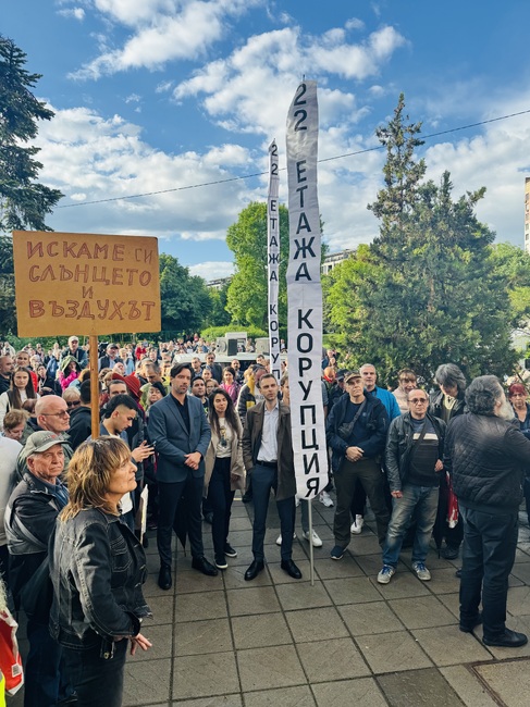 Борис Бонев: Няма да позволим 22 етажа корупция в центъра на Младост