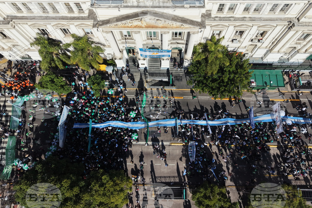 Argentina University Protest