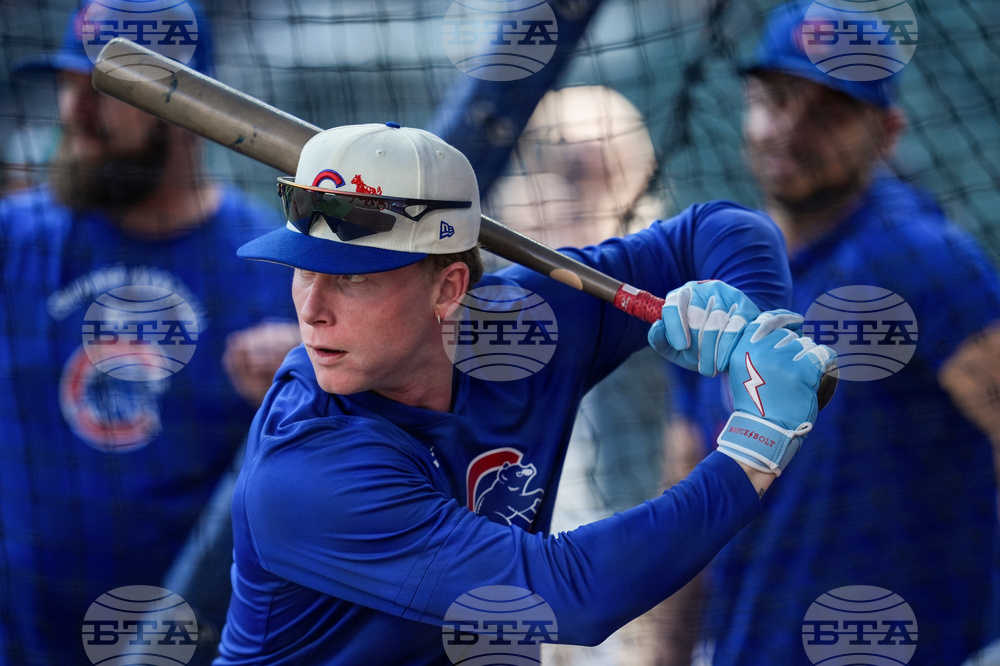 Cubs Braves Baseball