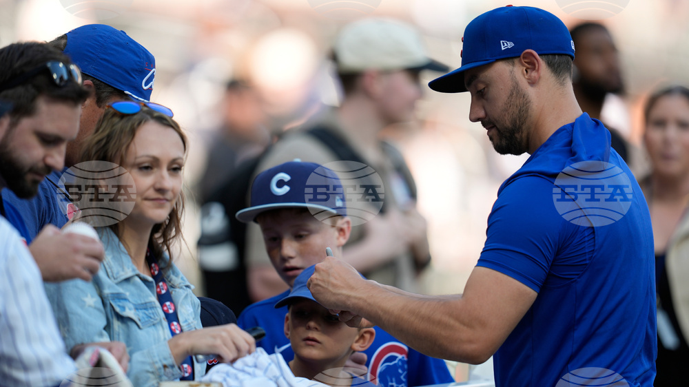 Cubs Braves Baseball