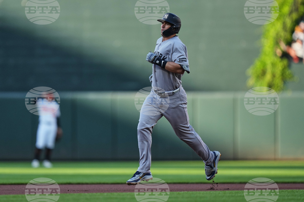 Yankees Orioles Baseball