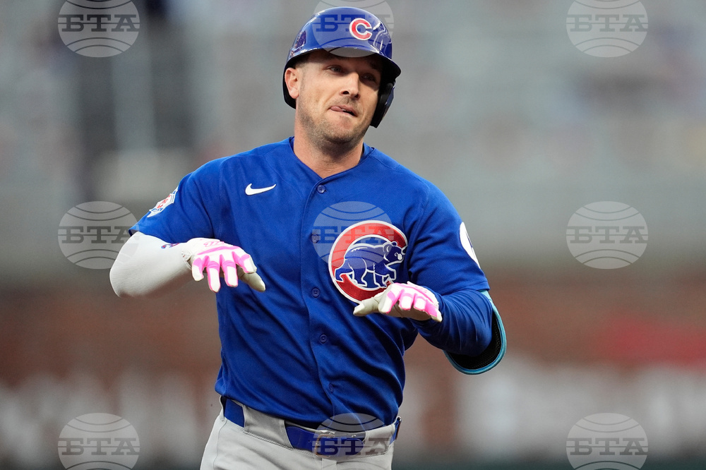 Cubs Braves Baseball