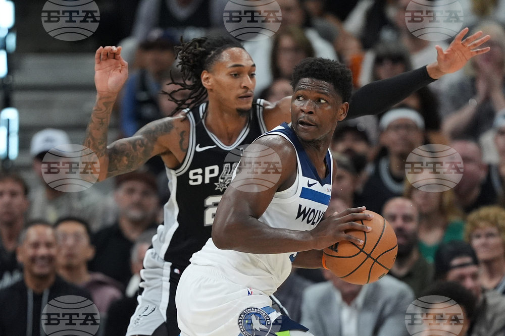 Timberwolves Spurs Basketball