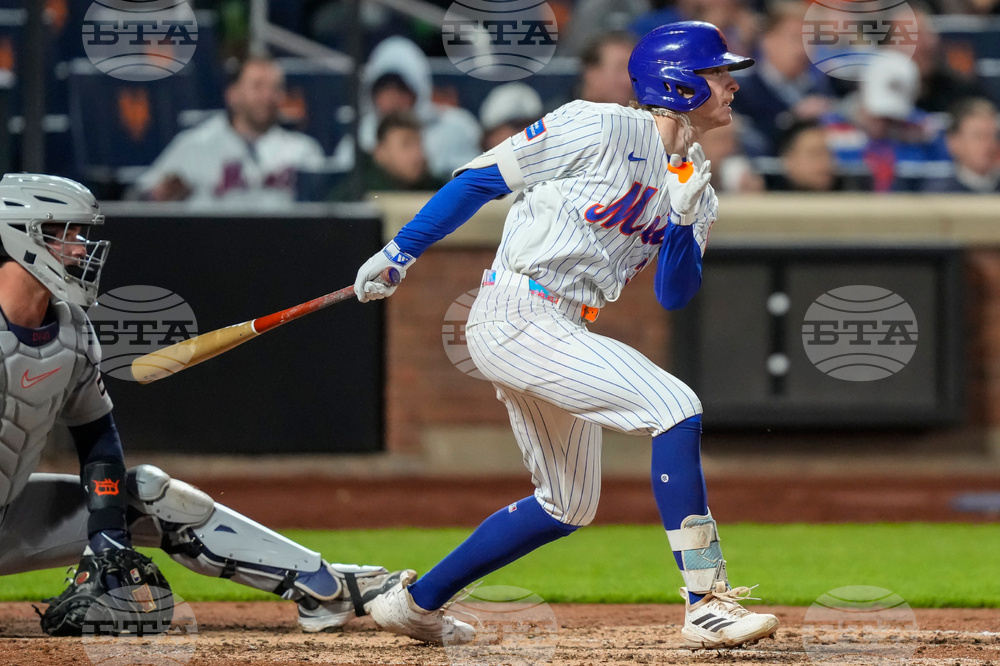 Tigers Mets Baseball