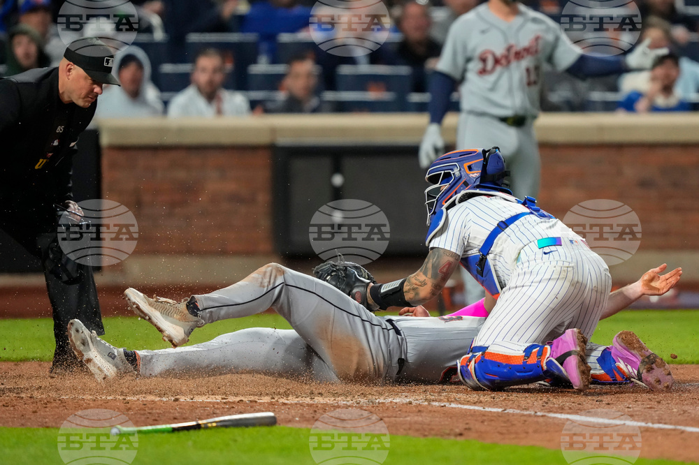 Tigers Mets Baseball