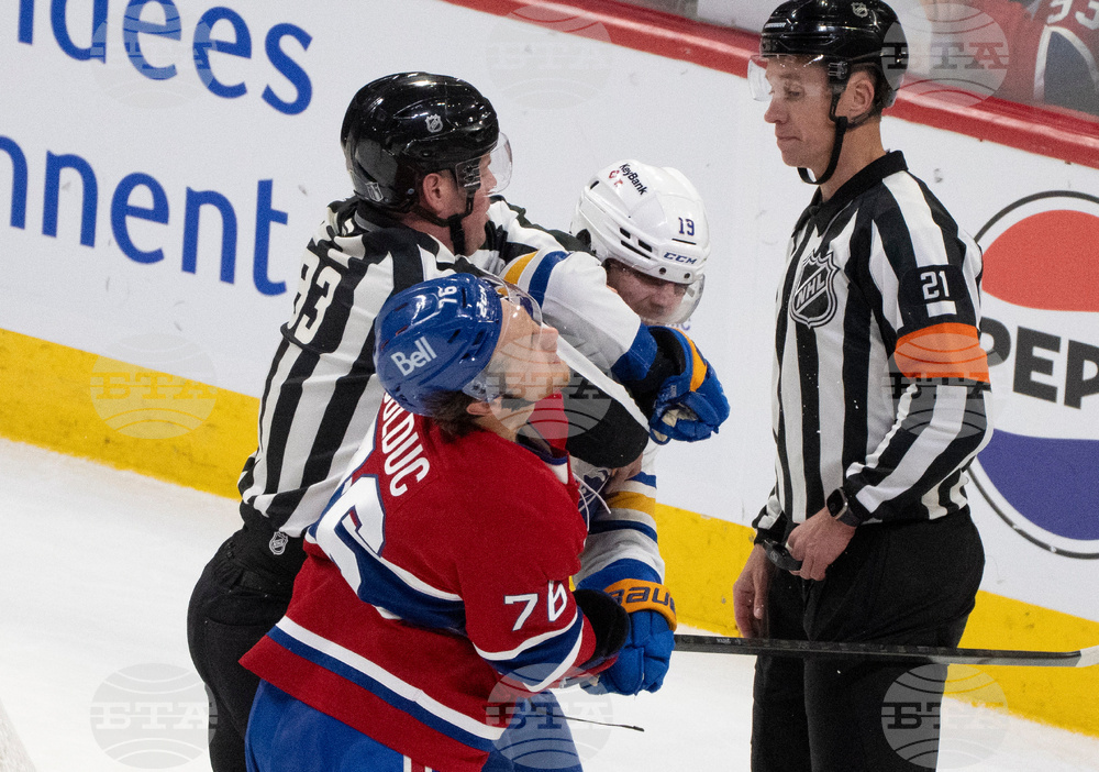 Sabres Canadiens Hockey
