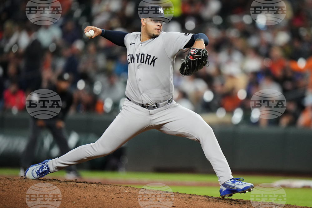 Yankees Orioles Baseball