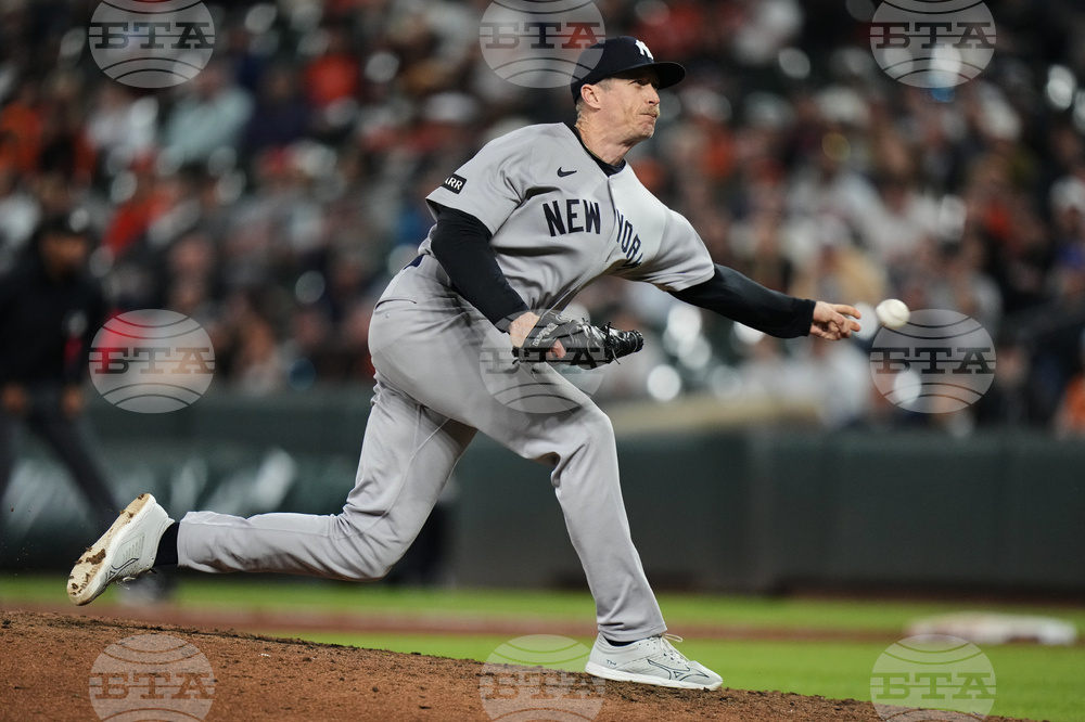 Yankees Orioles Baseball