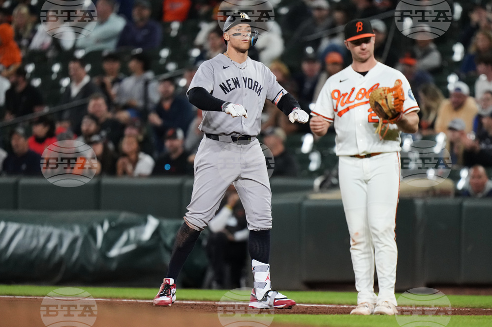 Yankees Orioles Baseball