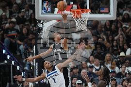 Timberwolves Spurs Basketball