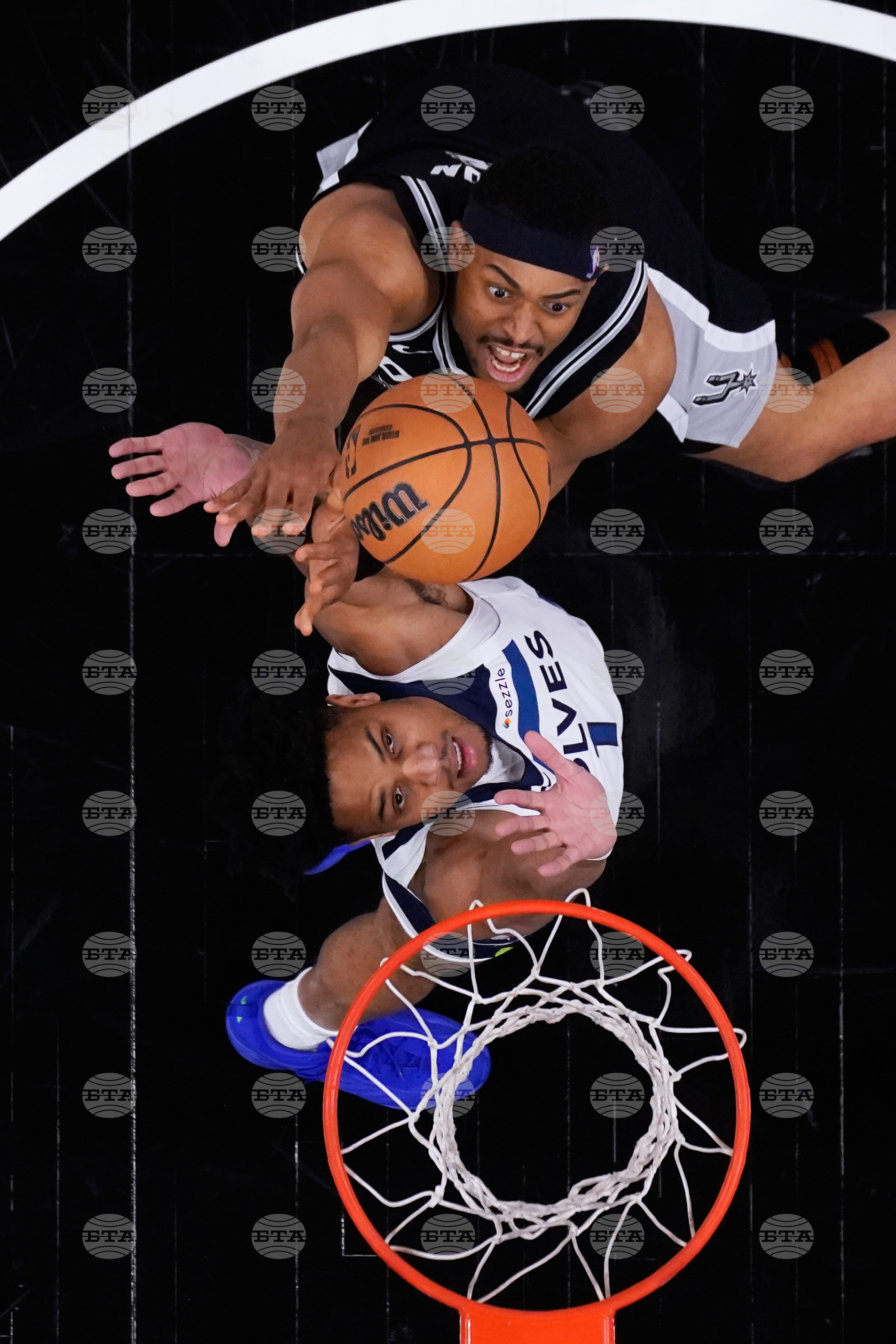 APTOPIX Timberwolves Spurs Basketball