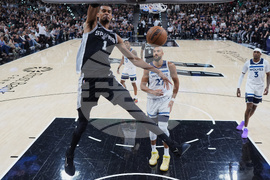 Timberwolves Spurs Basketball