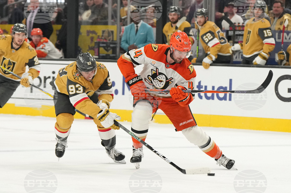Ducks Golden Knights Hockey