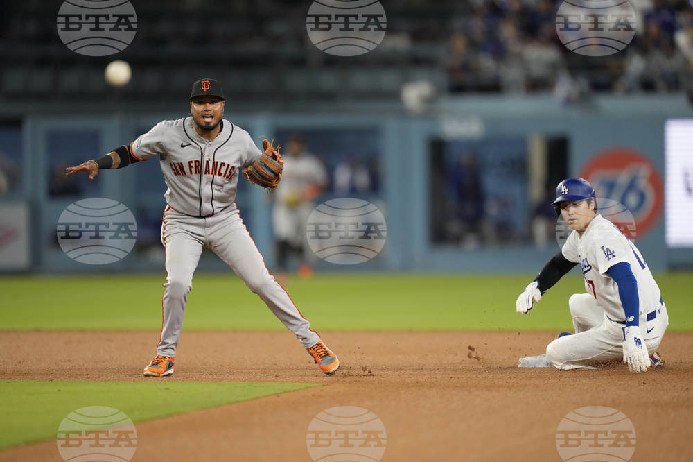 Giants Dodgers Baseball