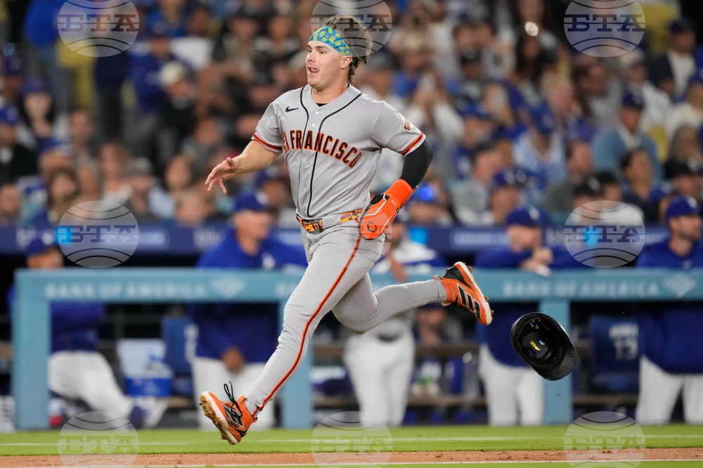 Giants Dodgers Baseball