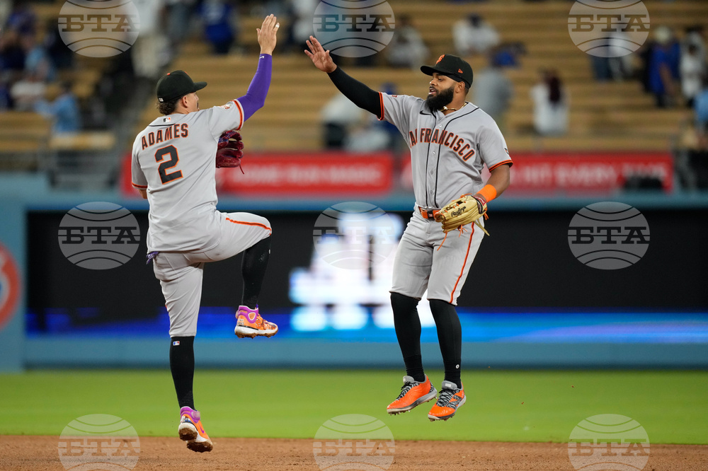 Giants Dodgers Baseball