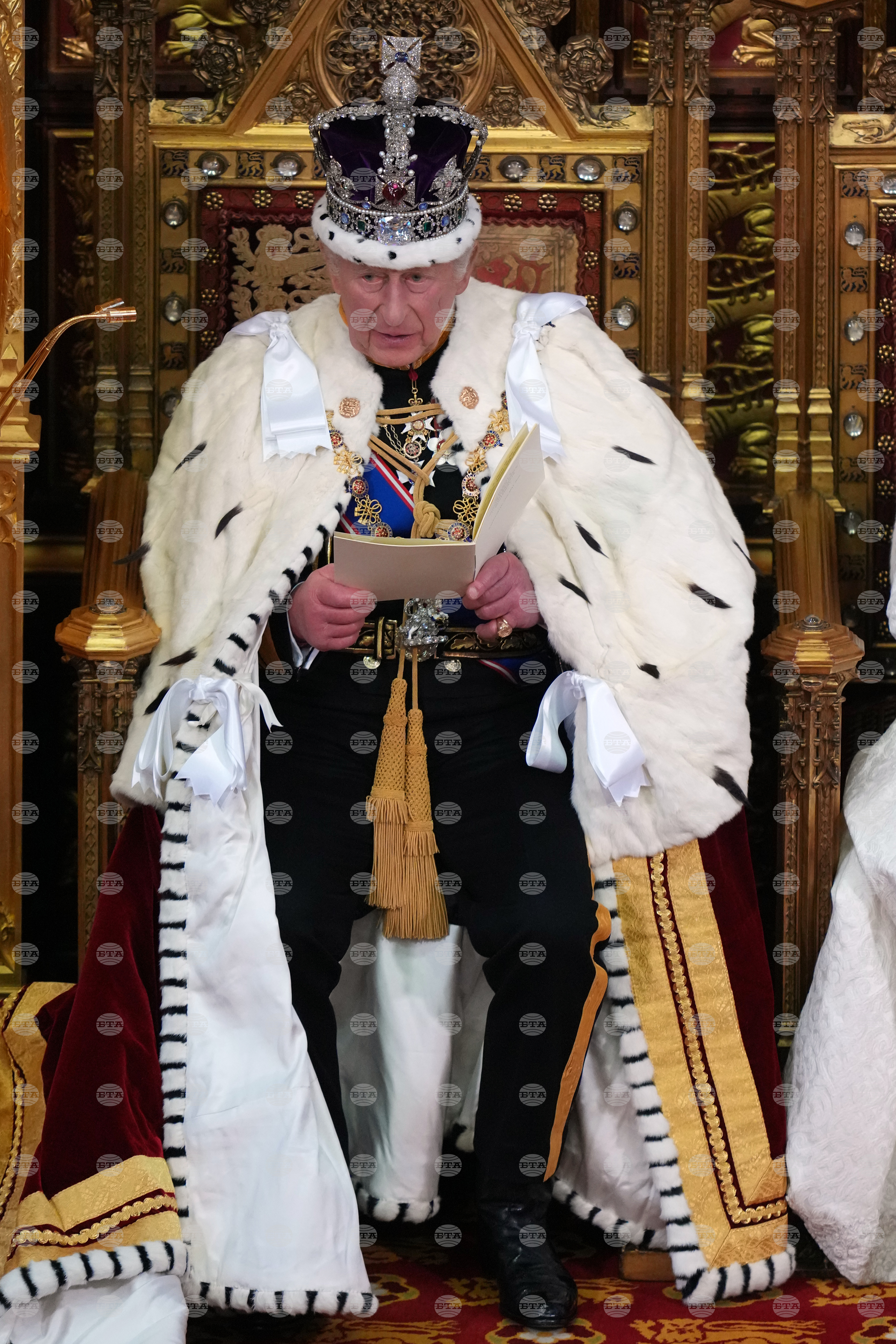 Britain Politics King's Speech