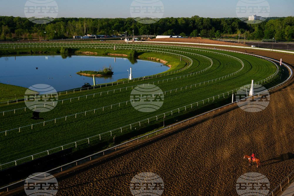 APTOPIX Preakness Stakes Laurel Park Horse Racing