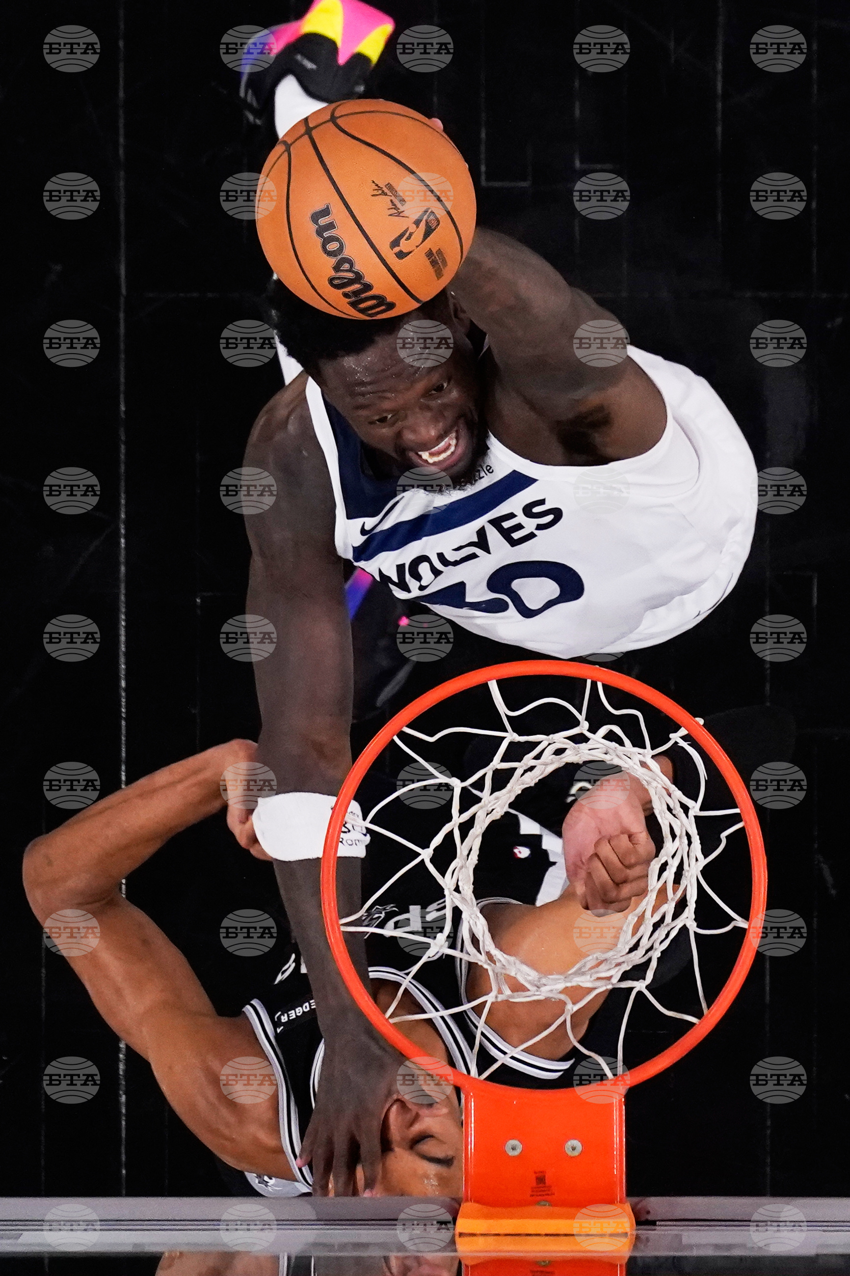 Timberwolves Spurs Basketball