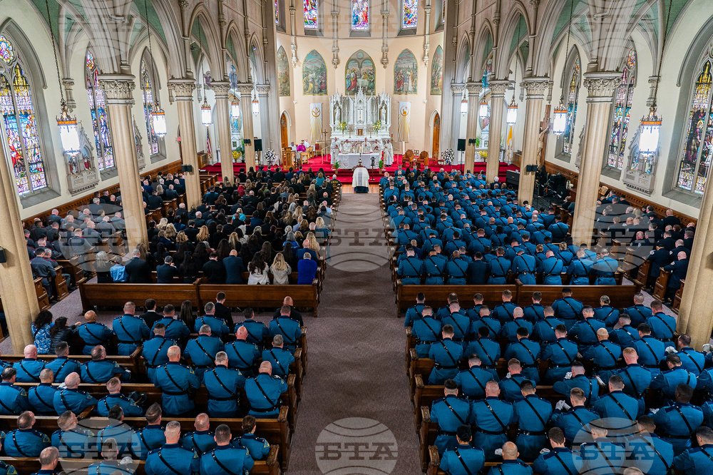 Massachusetts State Trooper Funeral