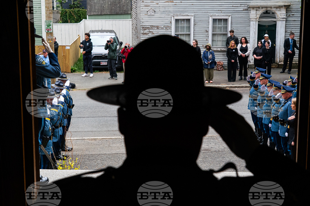 Massachusetts State Trooper Funeral