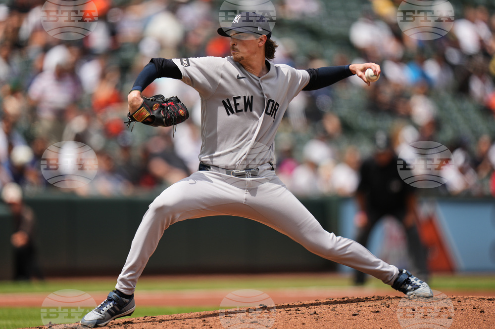Yankees Orioles Baseball