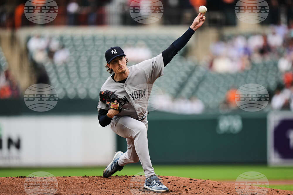 Yankees Orioles Baseball