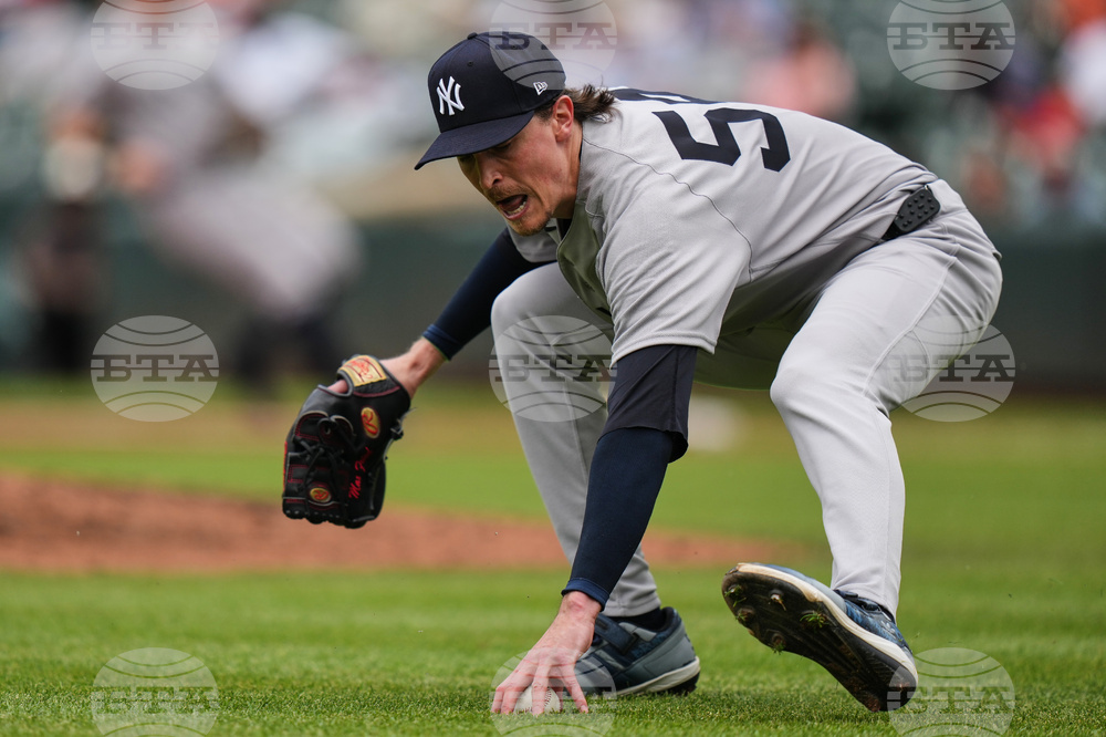 Yankees Orioles Baseball