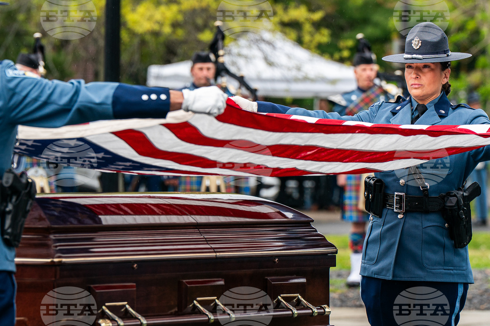 Massachusetts State Trooper Funeral
