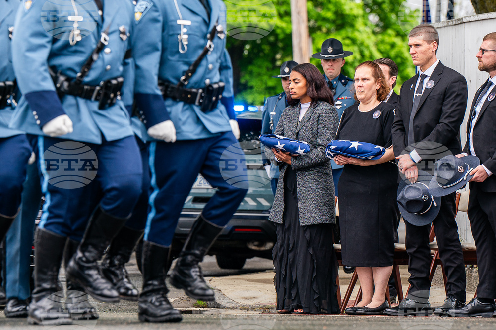 Massachusetts State Trooper Funeral