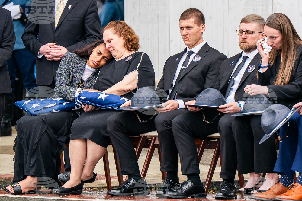 Massachusetts State Trooper Funeral