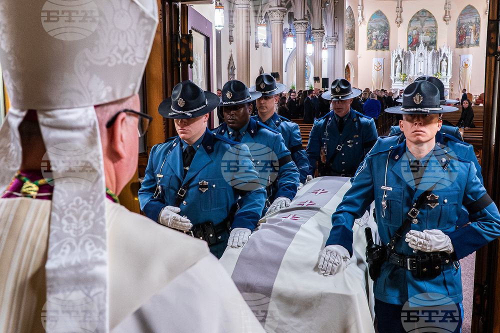 Massachusetts State Trooper Funeral