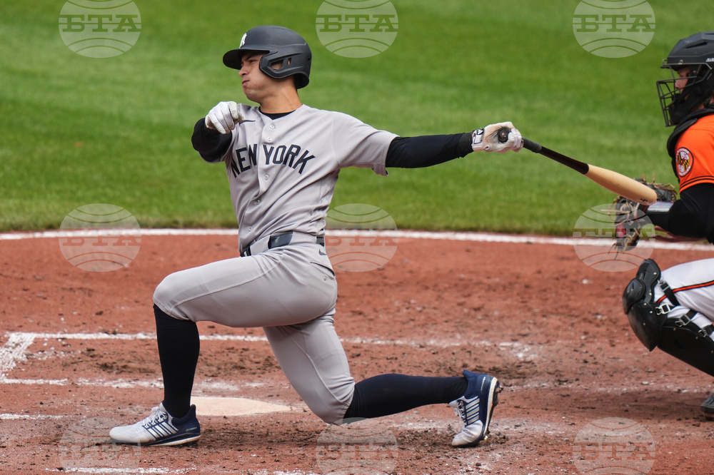 Yankees Orioles Baseball