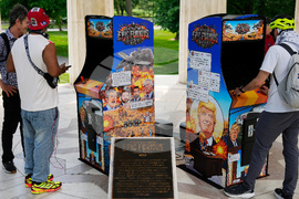 Trump Protest Arcade Game