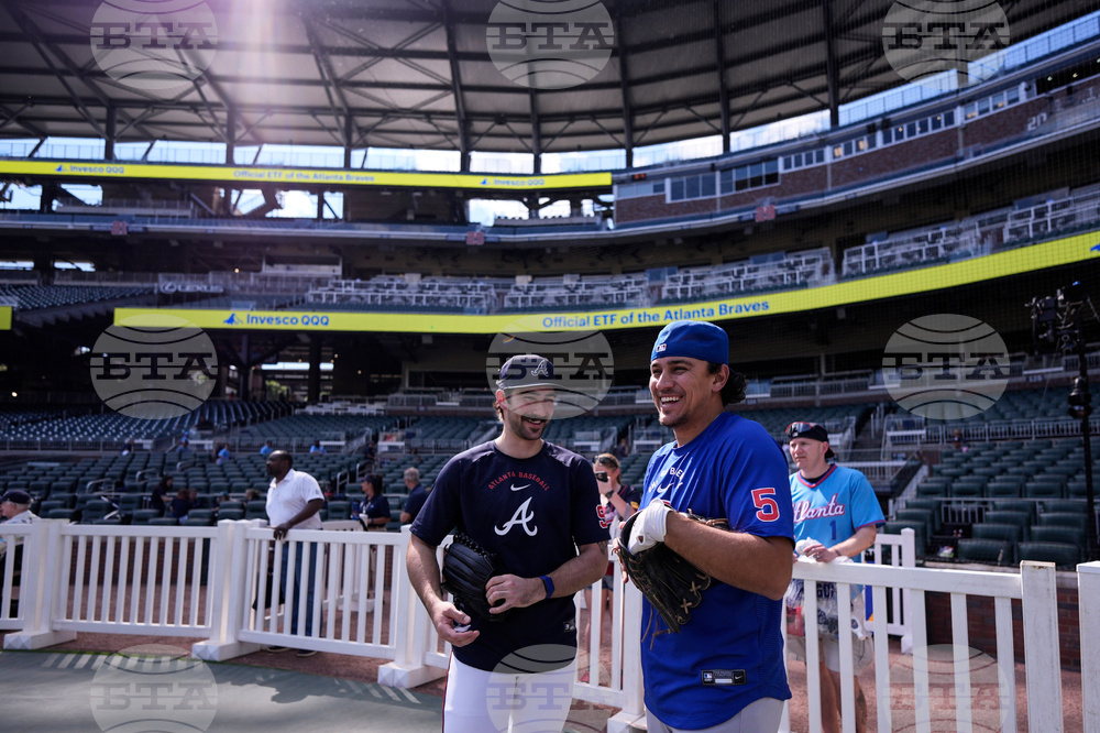Cubs Braves Baseball