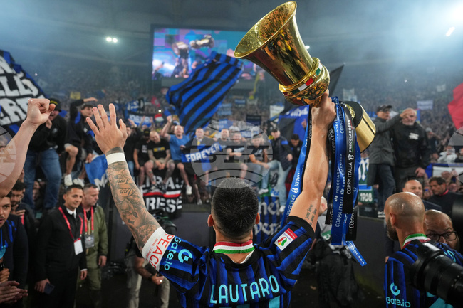 APTOPIX Italy Italian Cup Final Soccer