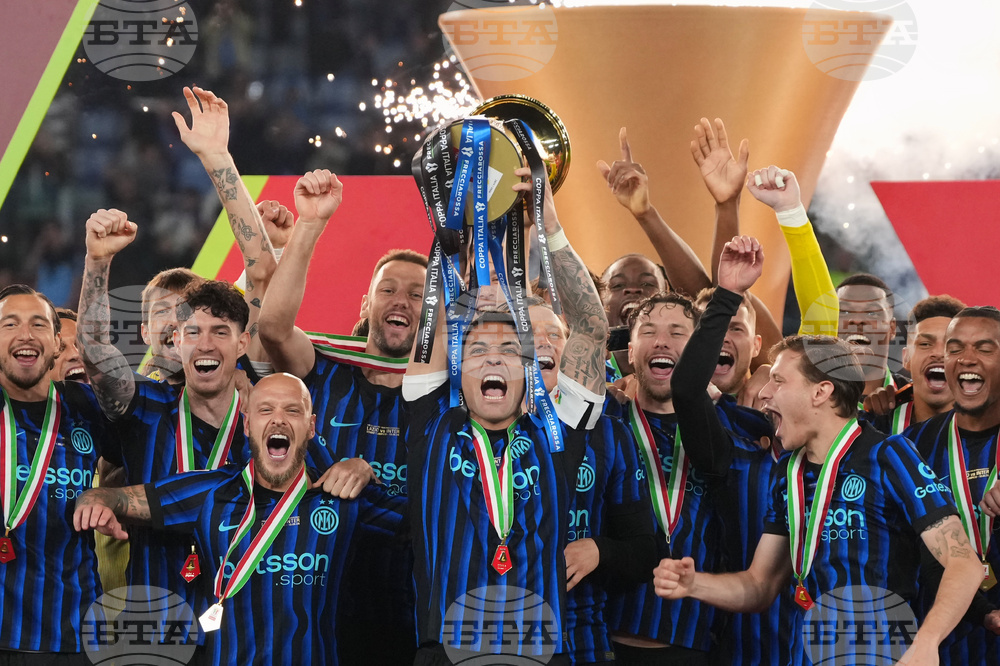 APTOPIX Italy Italian Cup Final Soccer