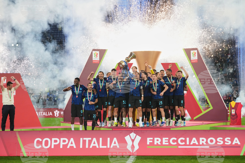 APTOPIX Italy Italian Cup Final Soccer