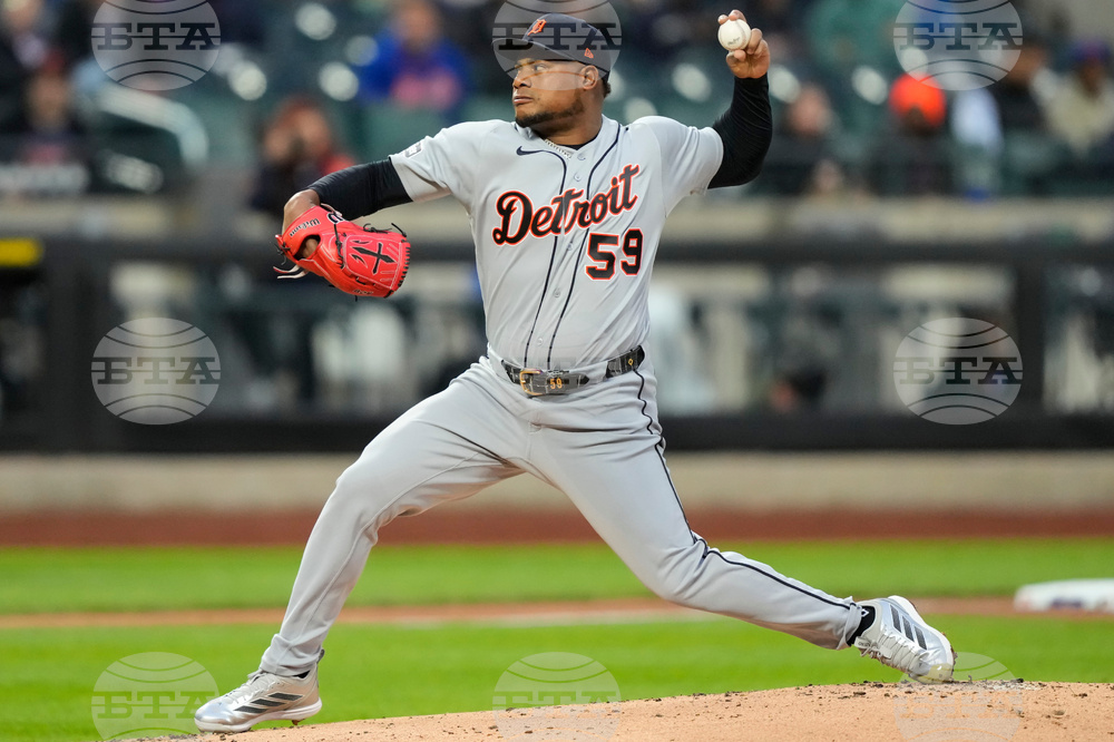 Tigers Mets Baseball